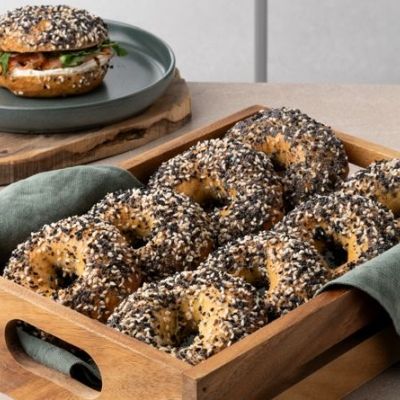 Συνταγή για αφράτα bagels - Πώς θα τα φτιάξετε βήμα- βήμα