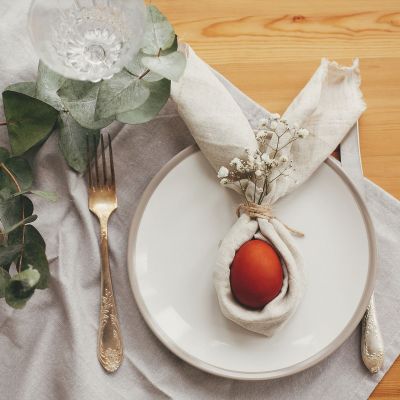 8 ιδέες διακόσμησης του πασχαλινού τραπεζιού για το δείπνο της Ανάστασης