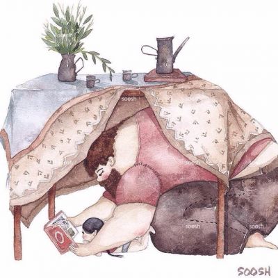 Η σχέση μπαμπά και κόρης απεικονίζεται τέλεια σε 10 σκίτσα