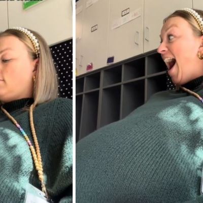 Έγκυος δασκάλα σταματά το μάθημα για το μωρό της - Η αντίδραση των μαθητών συγκινεί