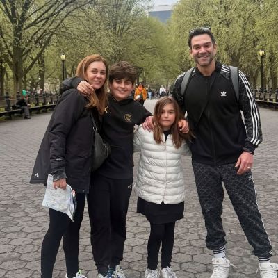 Πάσχα στη Νέα Υόρκη για τον Τάσο Ιορδανίδη, τη Θάλεια Ματίκα και τα παιδιά τους