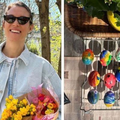 Πανέτοιμη για το Πάσχα η Βίκυ Καγιά: Έβαψε αβγά, έφτιαξε και τσουρέκια