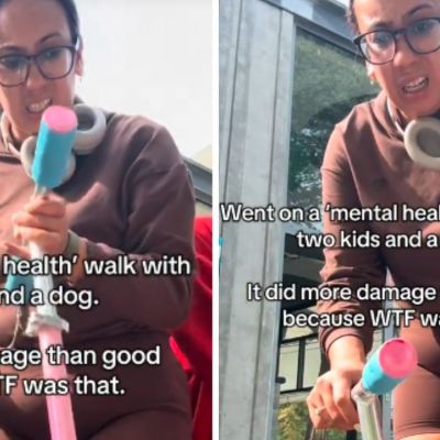 Μαμά προσπάθησε να κάνει έναν περίπατο για την ψυχική της υγεία και απέτυχε παταγωδώς