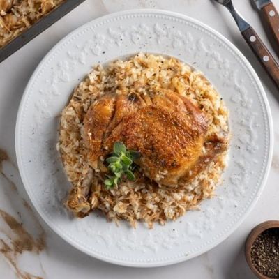 Κοτόπουλο πιλάφι στον φούρνο - Η λεπτομέρεια που κάνει τη διαφορά κρύβεται στον ...φιδέ
