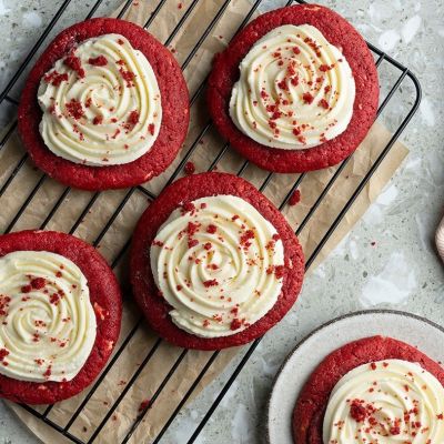 Το μυστικό του Άκη για τα πιο νόστιμα red velvet soft cookies