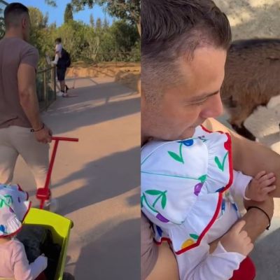 Δείτε τον Γιώργο Αγγελόπουλο σε ρόλο... ξεναγού για την κόρη του – Η βόλτα που έγινε viral