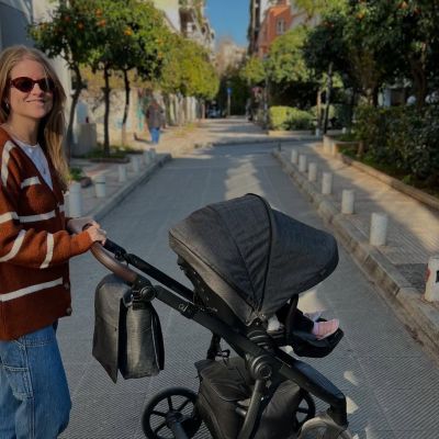 Δανάη Μιχαλάκη - Γιώργος Παπαγεωργίου: Η ανοιξιάτικη οικογενειακή φωτογραφία που μας χάρισαν