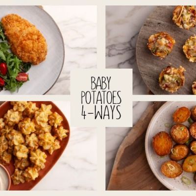 4 συνταγές με πατάτες baby από τον Άκη Πετρετζίκη