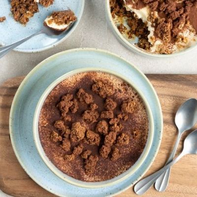 Λαχταριστό τιραμισού με γκρανόλα χωρίς ζάχαρη - Πώς θα το φτιάξετε