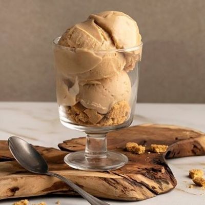 Πρωτεϊνικό παγωτό banoffee με μόλις 3 υλικά