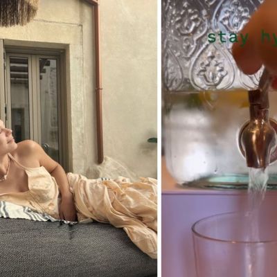 Το εύκολο φυσικό ρόφημα της Γεωργίας Αβασκαντήρα που θα σε κρατήσει ενυδατωμένη όλο το καλοκαίρι