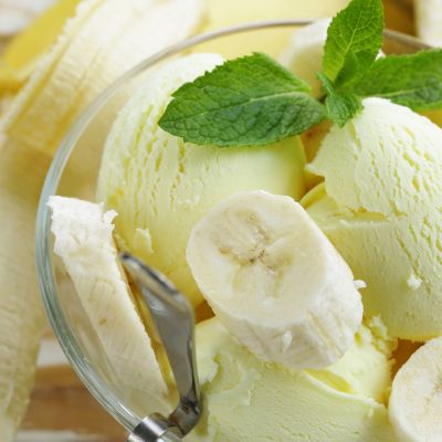 Σπιτικό παγωτό μπανάνα χωρίς ζάχαρη -  Έτοιμο με μόνο 3 υλικά