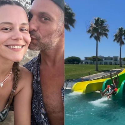 Ο Γιώργος Χρανιώτης στις νεροτσουλήθρες με τον γιο του και το τρολάρισμα της Γεωργίας Αβασκαντήρα