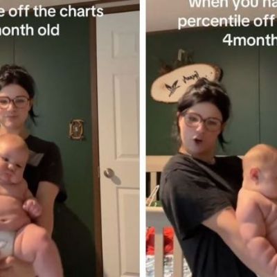 Μωρό 4 μηνών ζυγίζει 10 κιλά και γίνεται viral
