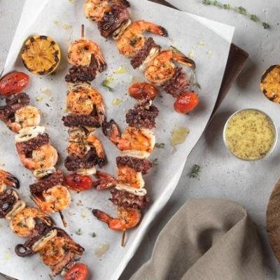 Σουβλάκια θαλασσινών - Διαφορετικά και πεντανόστιμα