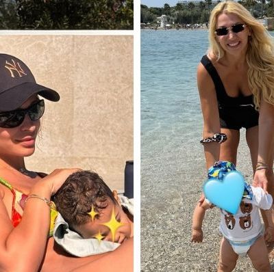 Οι πιο όμορφες καλοκαιρινές φωτογραφίες διάσημων μαμάδων με τα παιδιά τους
