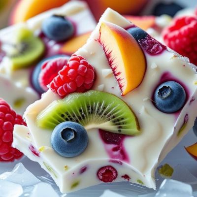 Frozen yogurt μπάρες: Το τέλειο δροσερό snack για την επιστροφή από τις διακοπές