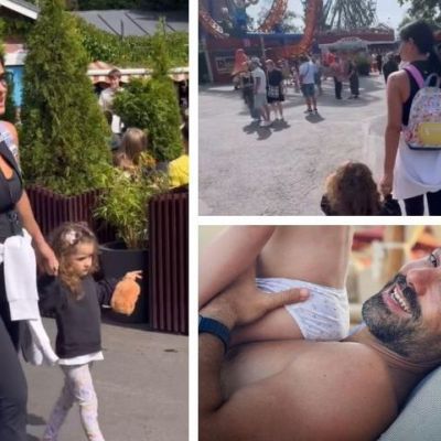 Μπόμπα-Τανιμανίδης: Αποχαιρέτησαν την Πάρο και ταξίδεψαν με τις κόρες τους στο Ελσίνκι - Δες φώτο