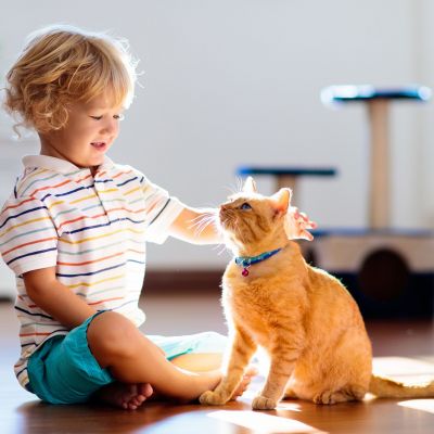 5 πράγματα που θα μάθει το παιδί σας μεγαλώνοντας με μια γάτα