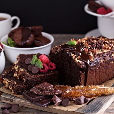 Υγιεινό σοκολατένια banana bread - Ιδανικό για κολατσιό στο σχολείο