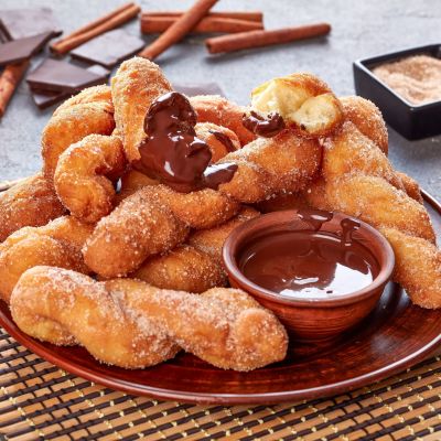 Στριφτά donuts με ζύμη 2 υλικών - Το πιο γλυκό κολατσιό για το σχολείο