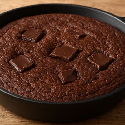 Brownie στο τηγάνι: Tο πιο γρήγορο γλυκό για τα παιδιά σας