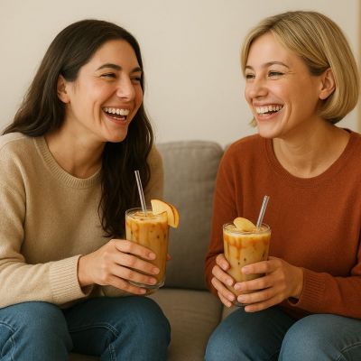 Ο καφές είναι ο BFF της μαμάς – Και αυτός ο φθινοπωρινός apple iced coffee είναι ό,τι χρειάζεσαι