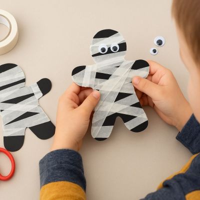 7 εύκολες Halloween κατασκευές για νηπιάκια και παιδιά προσχολικής ηλικίας