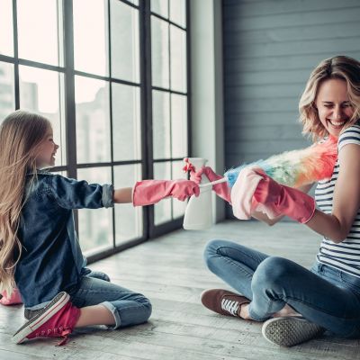 Πώς η καθαριότητα του σπιτιού συμβάλλει στην καλή ψυχική διάθεση της μαμάς;