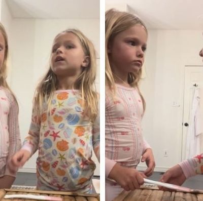 Μαμά δίνει στις κόρες της να δουν πρώτες το τεστ εγκυμοσύνης - Η αντίδρασή τους μοναδική