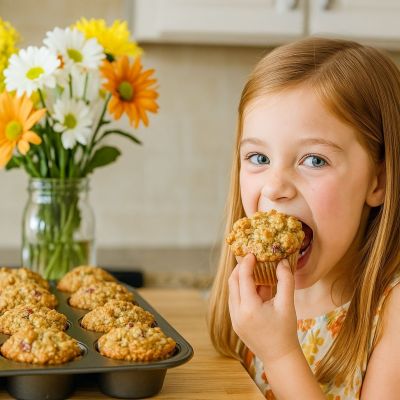 Υγιεινά muffin με ρόδι: Μια υπέροχη συνταγή για τα παιδιά