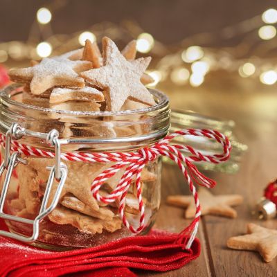 Χριστουγεννιάτικα μπισκότα αστέρια χωρίς γλάσο - Η κλασική συνταγή των γιορτών