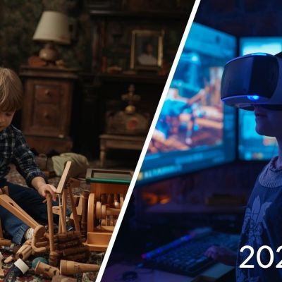 Από τα ξύλινα παιχνίδια στο VR: Η εξέλιξη του παιχνιδιού από το 1900 έως σήμερα είναι εντυπωσιακή