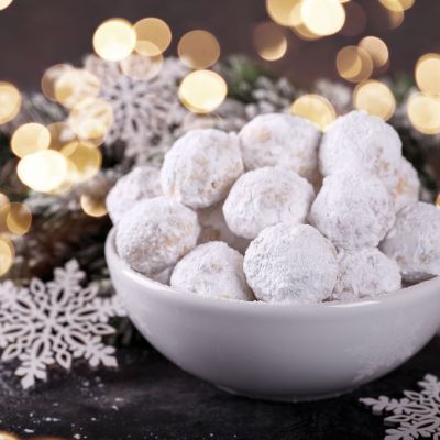 Εύκολη συνταγή για κουραμπιέδες μπουκίτσες -Το απόλυτο χριστουγεννιάτικο γλυκό