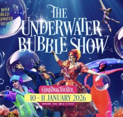 The Underwater Bubble Show: Σάββατο 10 & Κυριακή 11 Ιανουαρίου 2026 στο Christmas Theater 