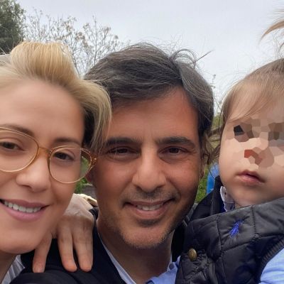 Γιώργος Λεμπέσης: Σπάνια φωτογραφία με τη σύζυγό του και τον γιο τους