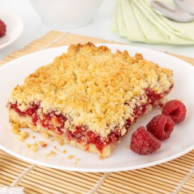 Μπάρες crumble με μαρμελάδα