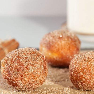 Mini ψωμάκια με ζάχαρη και κανέλα