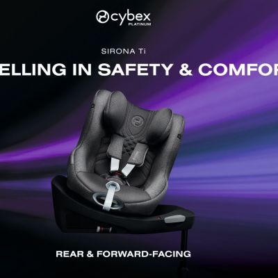 Η CYBEX παρουσιάζει το SIRONA Ti επαναπροσδιορίζοντας την ασφάλεια και την άνεση σε κάθε διαδρομή