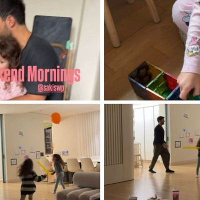 Αριάνα και Φιλίππα Τανιμανίδη: Σαββατοκύριακο γεμάτο παιχνίδι με τον μπαμπά και τον νονό, Μάνο Γαβρά