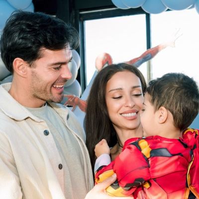 Ελένη Φουρέιρα - Αλμπέρτο Μποτία: Γιόρτασαν τα 3α γενέθλια του γιου τους με ένα superhero party