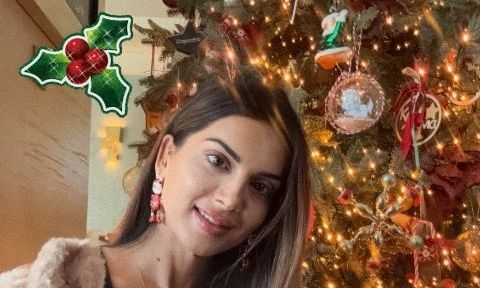Σταματίνα Τσιμτσιλή: Στόλισε για τις γιορτές - Εντυπωσιακό το χριστουγεννιάτικο δέντρο