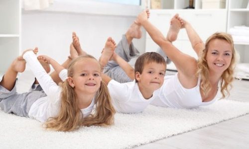 Γυμναστείτε μαζί με τα παιδιά σας