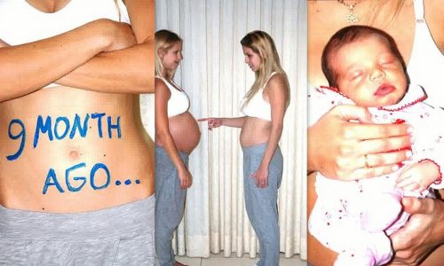 Οι εννέα μήνες της εγκυμοσύνης σε χίλιες φωτογραφίες και ένα βίντεο!