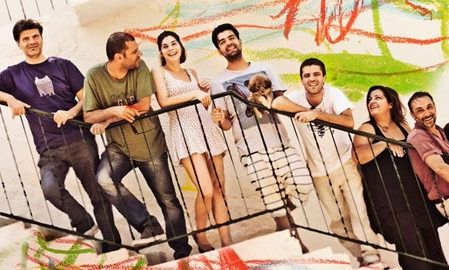 Η Τζέλλα Λέλλα στο Εργοστάσιο Τεχνών Σαντορίνης