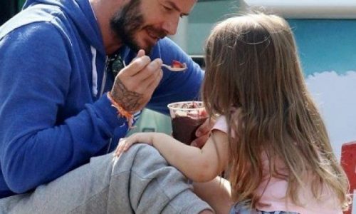 Ο David Beckham δημοσίευσε άλλη μια αξιολάτρευτη φωτογραφία της Harper