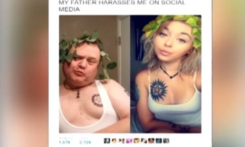 Ένας μπαμπάς τρολάρει τις σέξι σέλφι της κόρης του