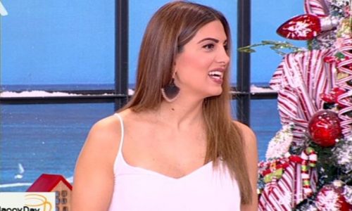 Η Σταματίνα Τσιμτσιλή αποκάλυψε on air το φύλο του μωρού της
