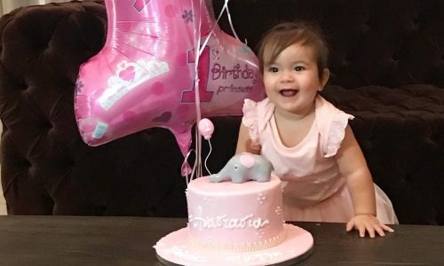 Η μικρή Αναστασία έγινε ενός! Δείτε φωτογραφίες από το πάρτι της (pics)