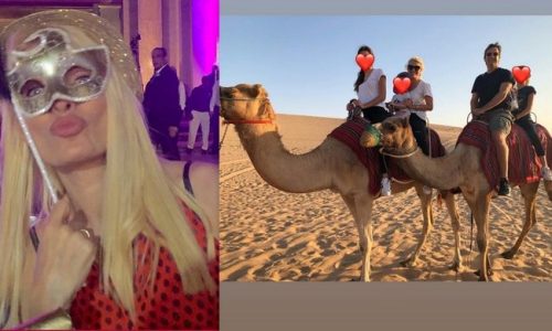 Ελένη Μενεγάκη: Οι ξεχωριστές διακοπές με την οικογένειά της – Φωτογραφίες από το ρεβεγιόν